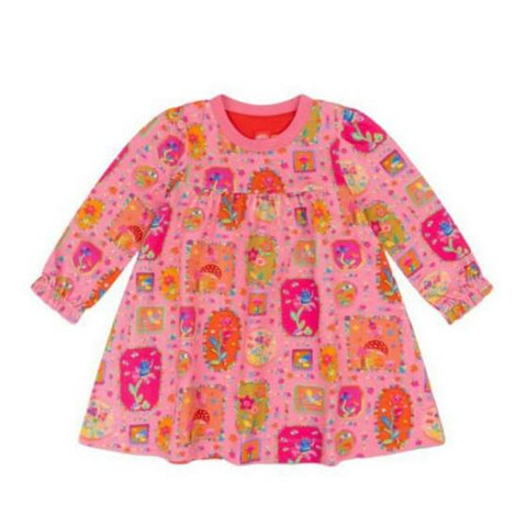 Oilily Girls Pink Fairy Robots Dress