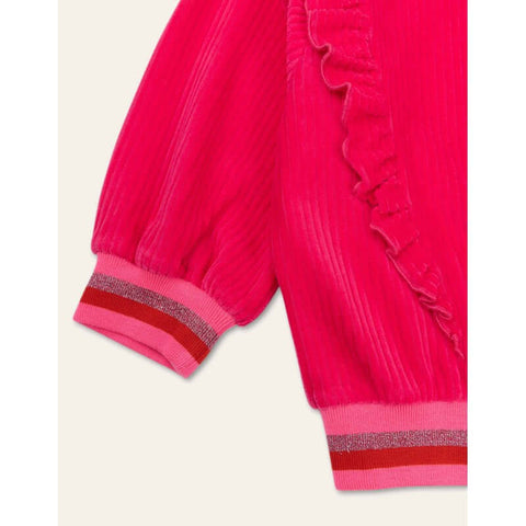 Oilily Girls Pink Frill Tracksuit