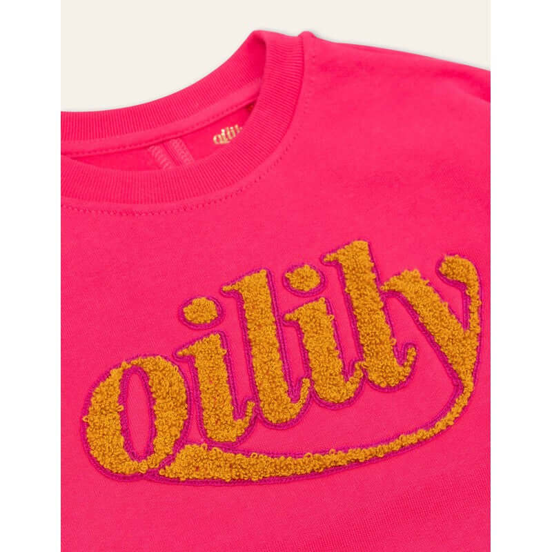 Oilily Girls Pink Harvey Sweater