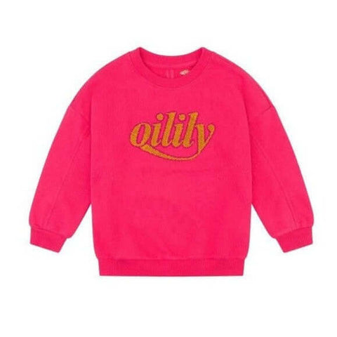 Oilily Girls Pink Harvey Sweater