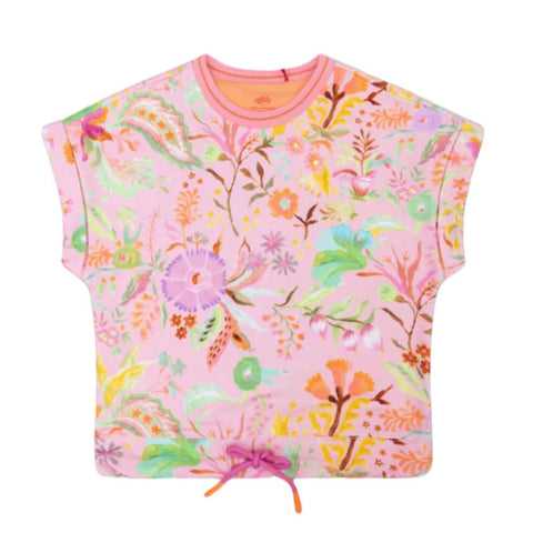 Oilily Girls Pink Hello Sweater