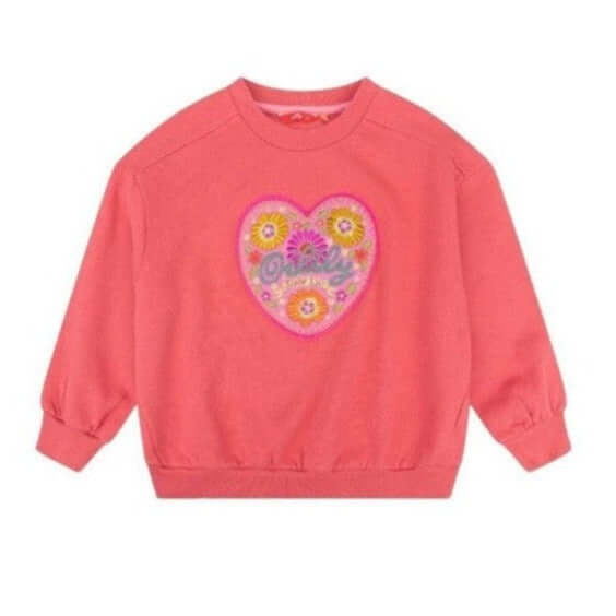 Oilily Girls Pink Hooray Oilily Heart Sweater