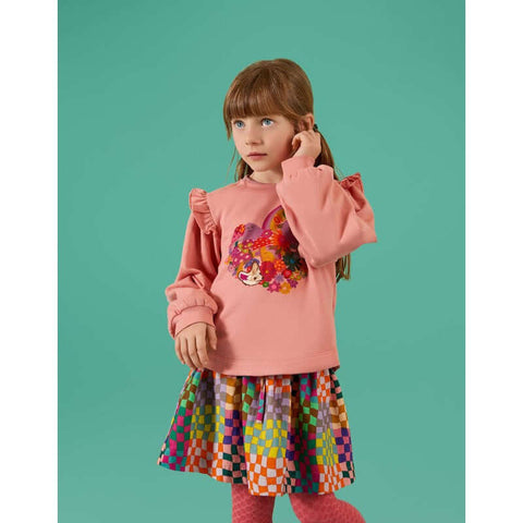 Oilily Girls Pink Hush Sweater