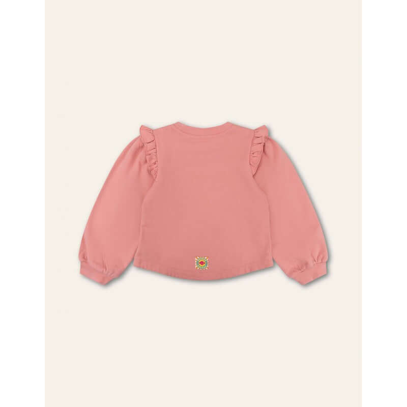 Oilily Girls Pink Hush Sweater