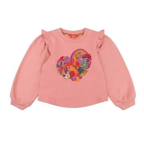 Oilily Girls Pink Hush Sweater