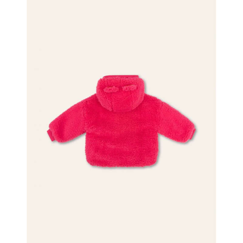 Oilily Girls Pink Vivi Teddy Jacket