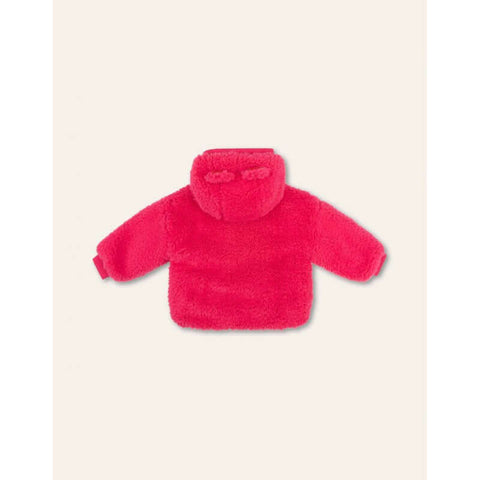 Oilily Girls Pink Vivi Teddy Jacket