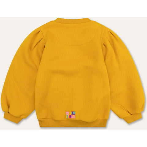 Oilily Girls Yellow Honny Glitter Sweater