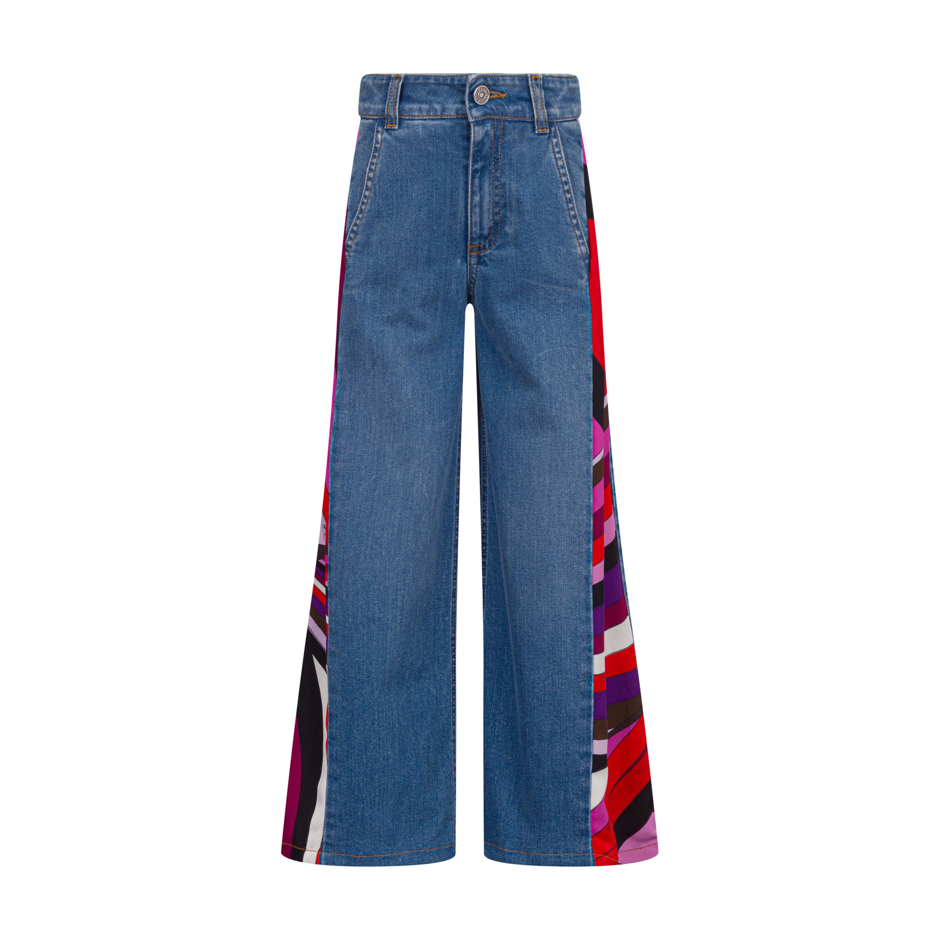Emilio Pucci Girls Blue Trousers