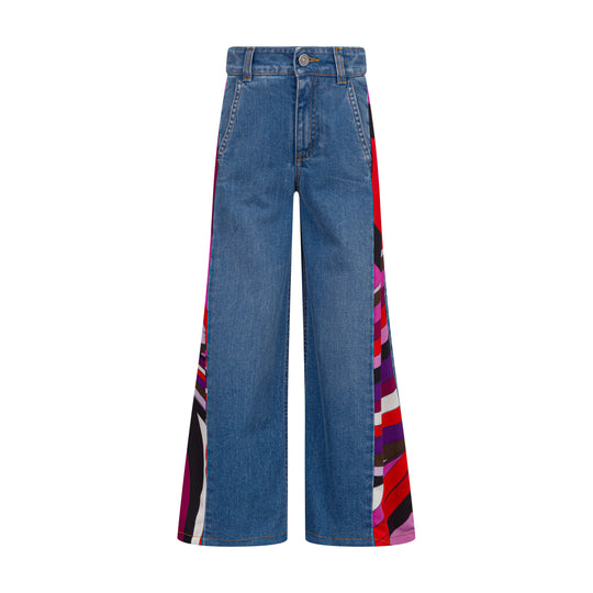 Girls Blue Trousers