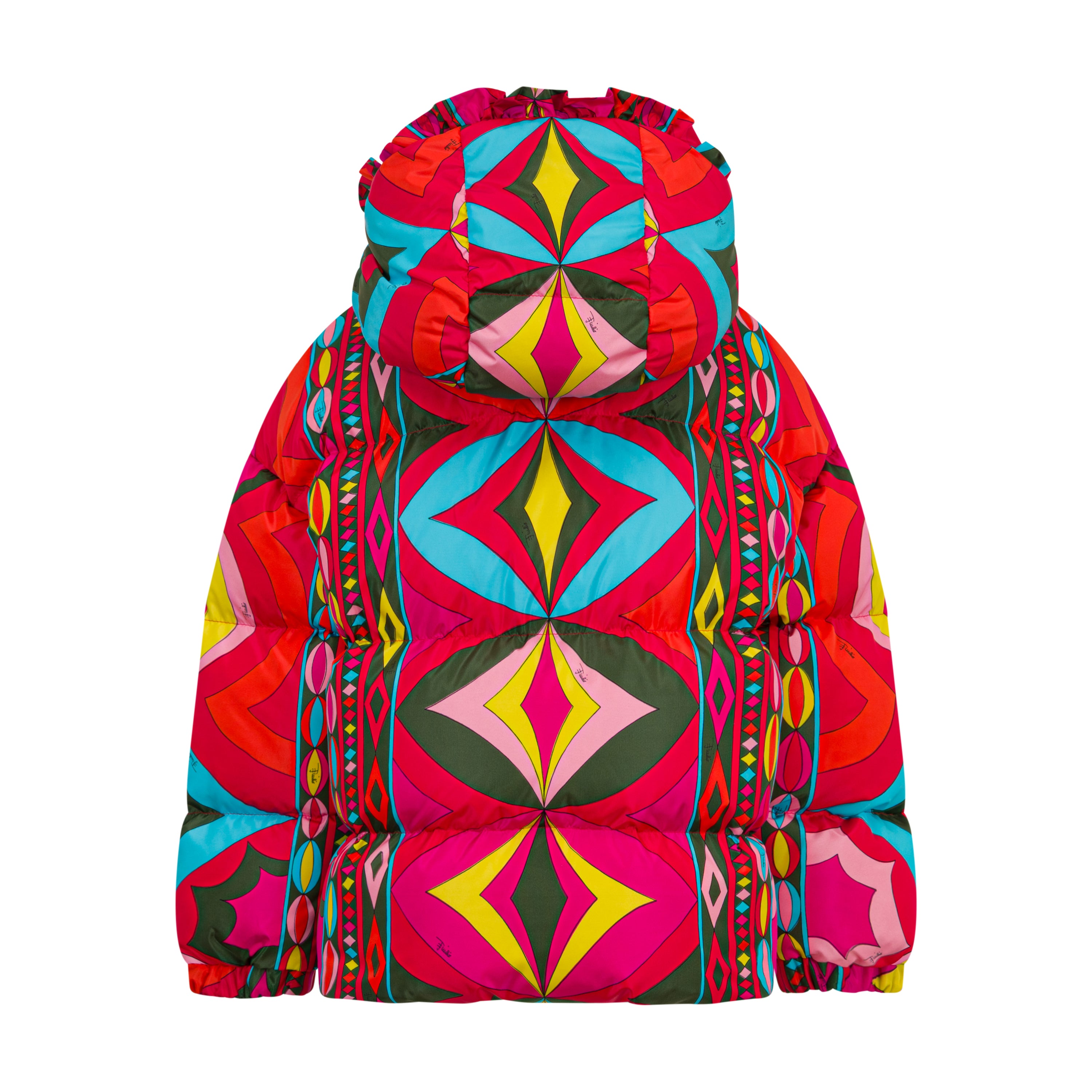 Emilio Pucci Girls Multicoloured Down Jacket