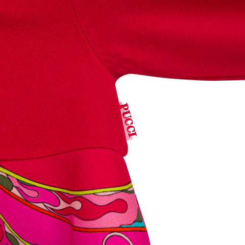 Emilio Pucci Girls Red Sweatshirt