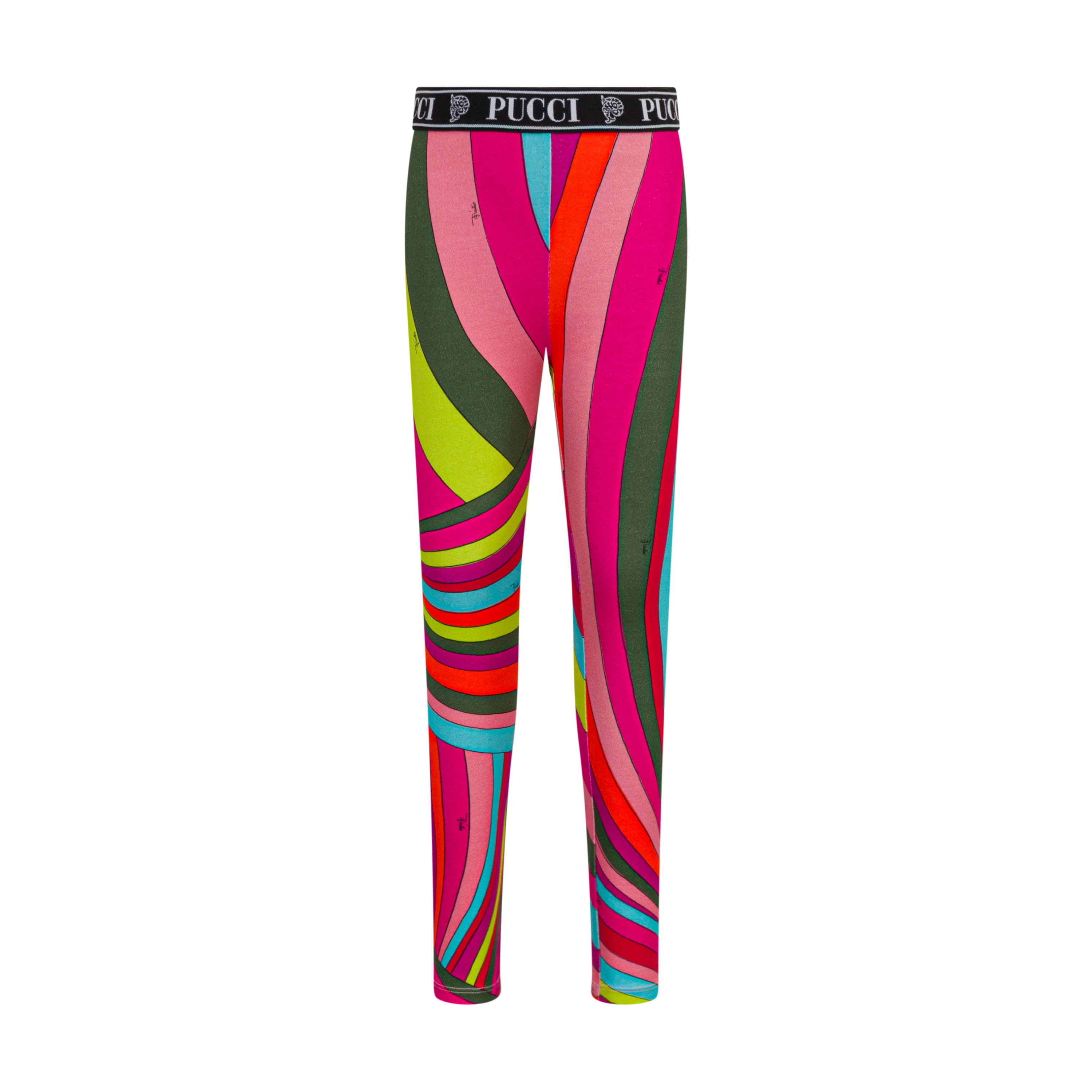 Emilio Pucci Girls Multicoloured Leggings