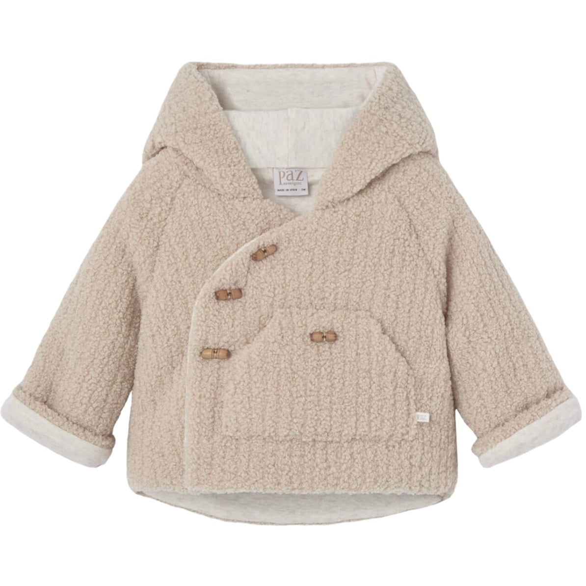 Paz Rodriguez Boys Beige Jacket