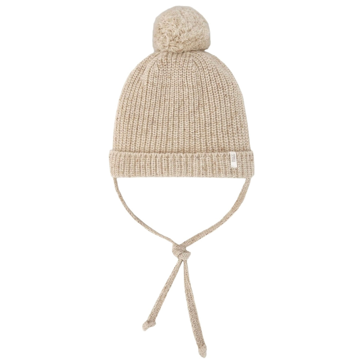 Paz Rodriguez Boys Beige Knitted Hat