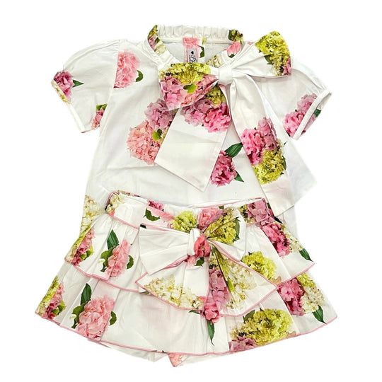 Hydragnea Blouse & Skort