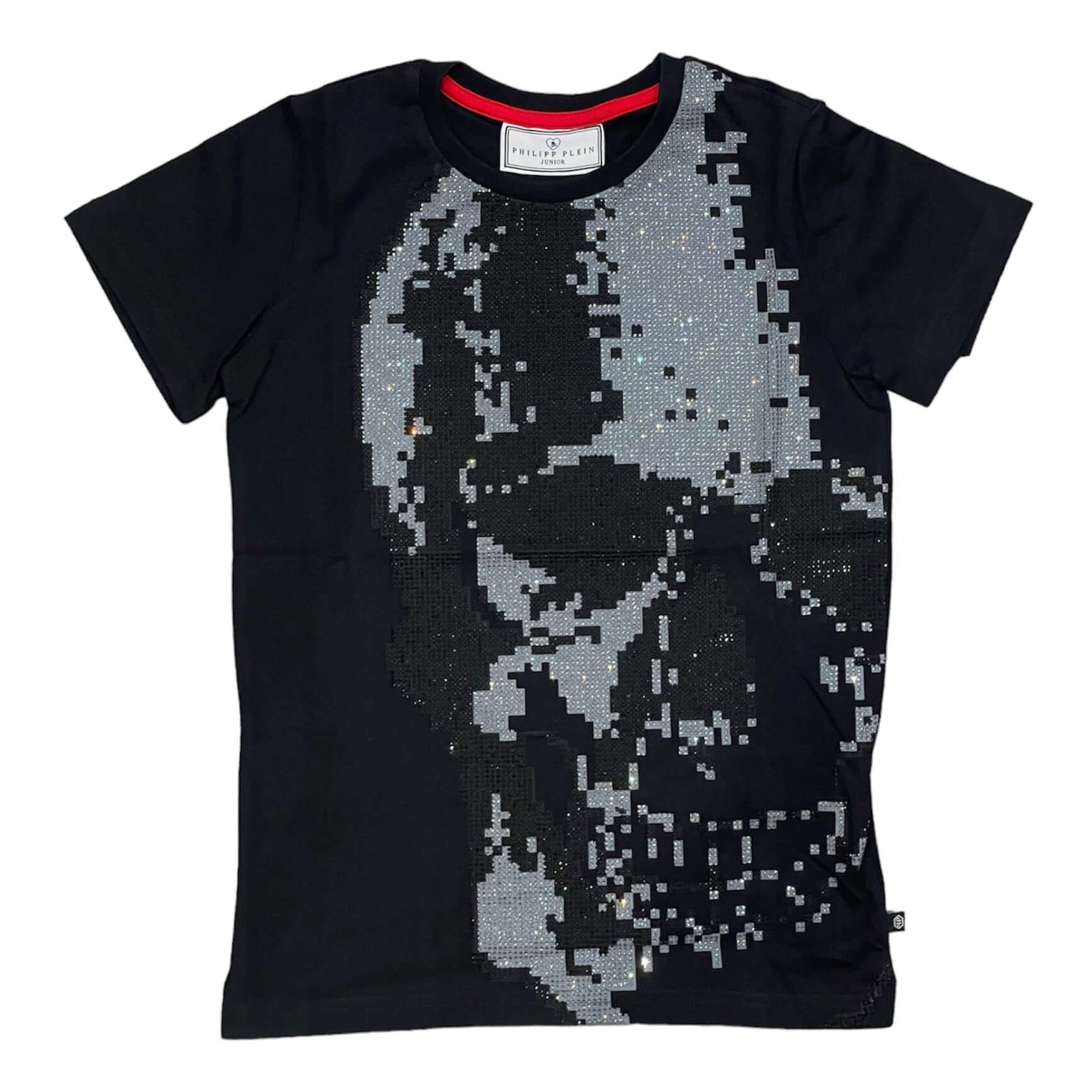 Philipp Plein Boys Black Skull T-Shirt