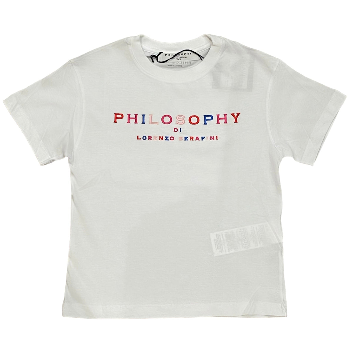 Philosophy Di Lorenzo Serafini Girls White Logo T-shirt