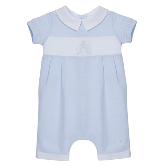 Baby Boys Blue Romper