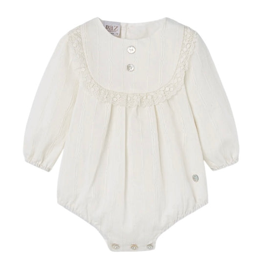 Baby Cream Romper