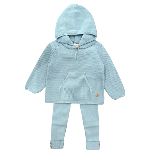 Boys Teal Knitted Set