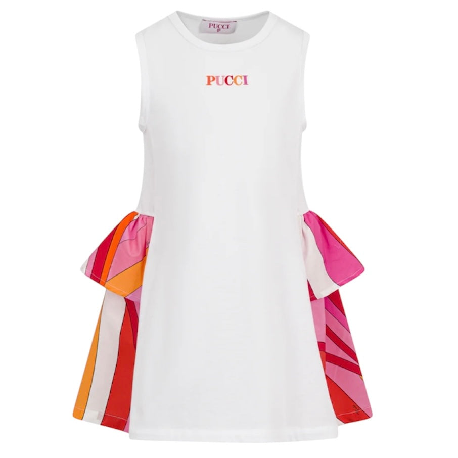 Emilio Pucci Girls White Dress