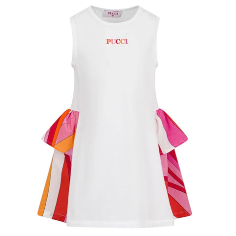 Emilio Pucci Girls White Dress