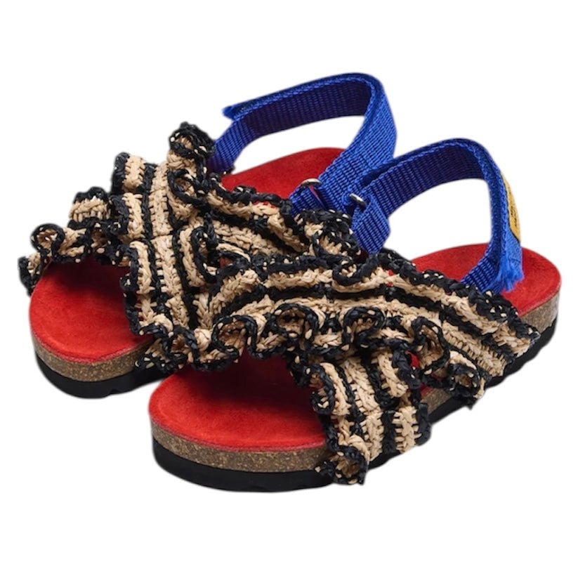 Maison Mangostan Girls Birkin Stock Sandal