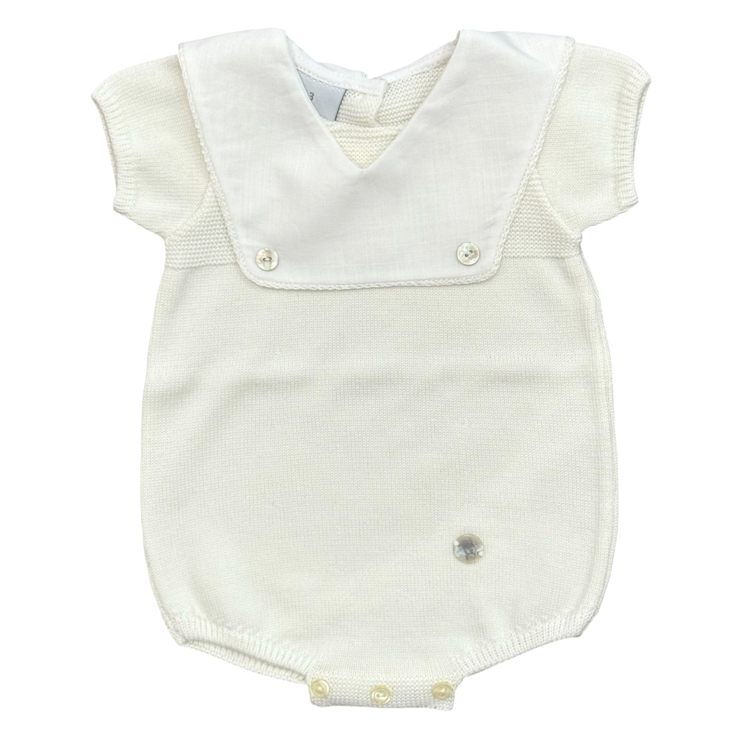 Granlei Boys Cream Romper