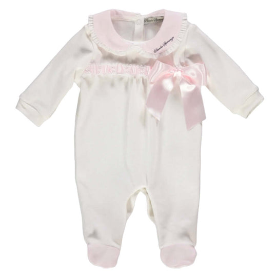 Baby Girls White Babygrow