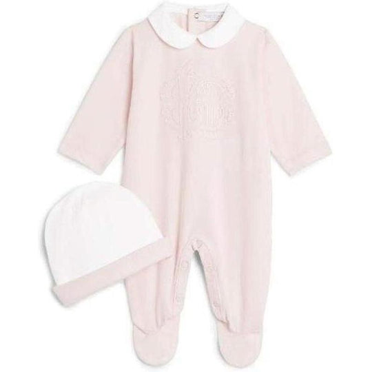 Baby Girls Cavalli Pale Pink Baby grow Gift Set