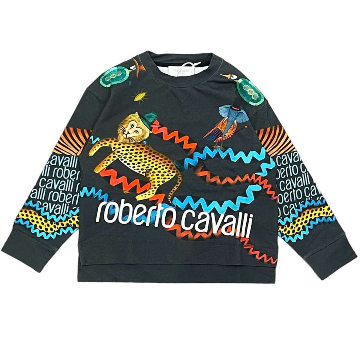 Roberto Cavalli Boys Jungle Sweater