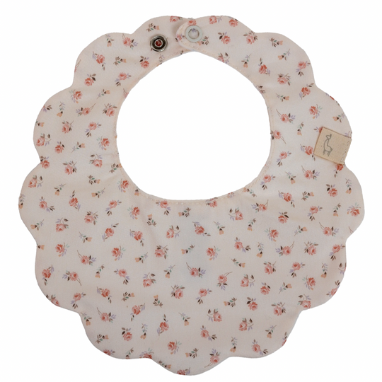 Baby Girls Floral Bib