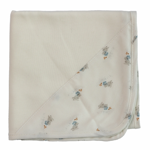 Baby Gi Baby Boys Cream RabbIt Blanket