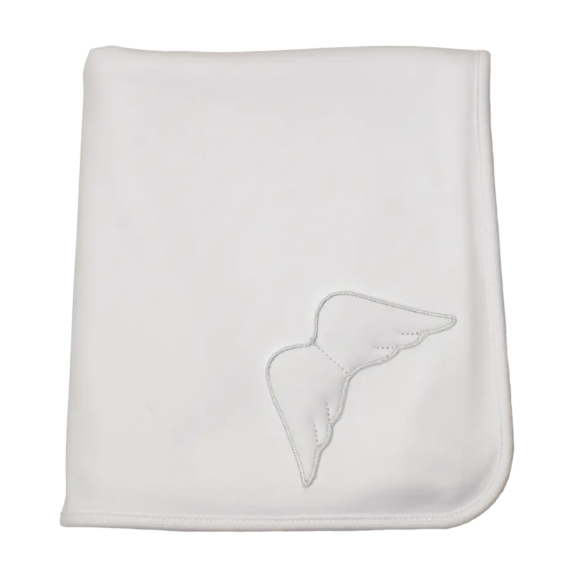 Baby Gi Unisex White Angel Blanket