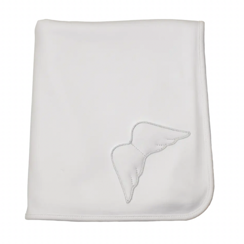 Baby Gi Unisex White Angel Blanket