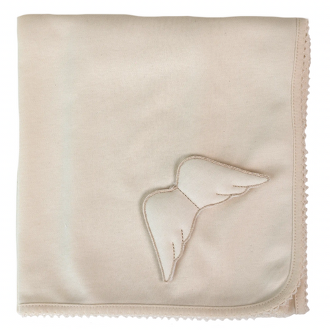 Baby Gi Unisex Beige Angel Blanket