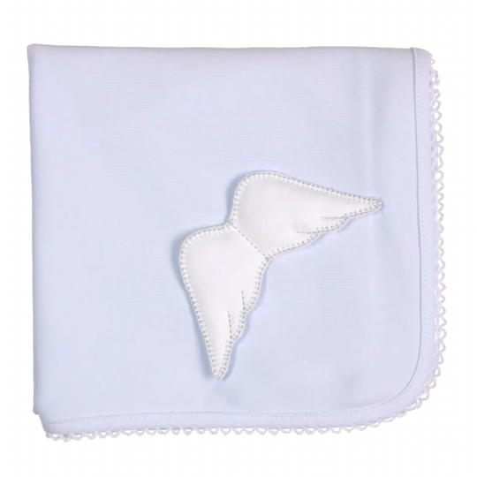 Baby Boys Blue Angel Blanket