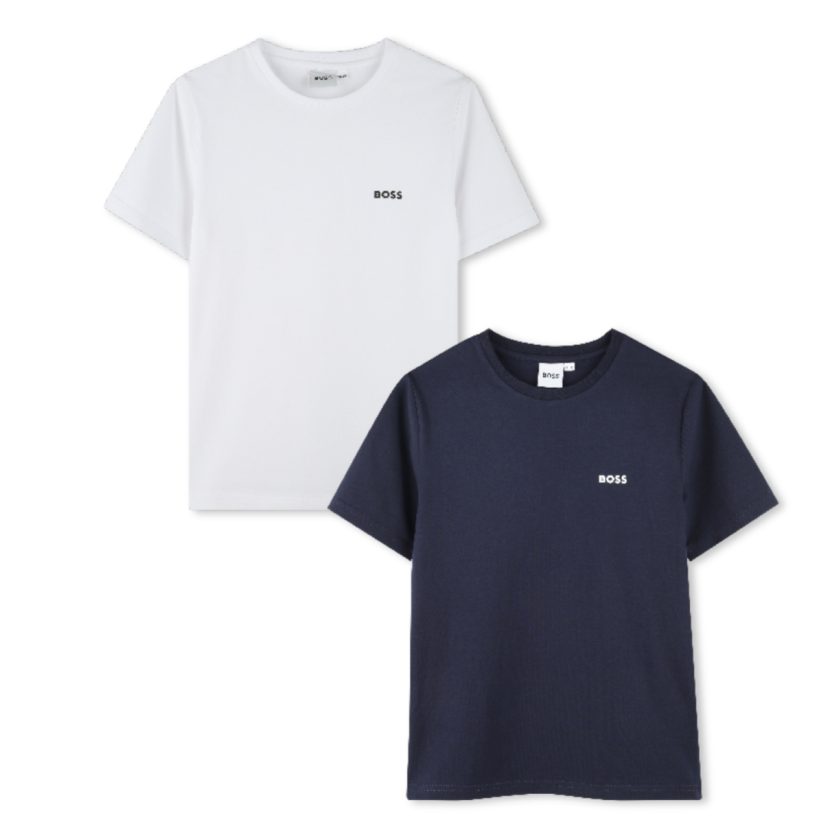 BOSS Boys Navy & White Set