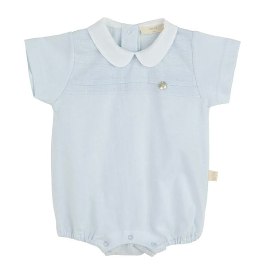 Baby Boys Blue Romper