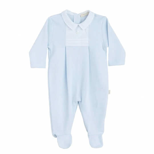 Baby Boys Blue Babygrow