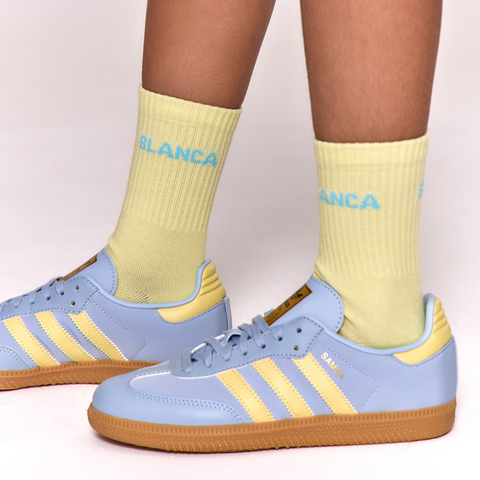Blanca Kids Girls Lemon Socks
