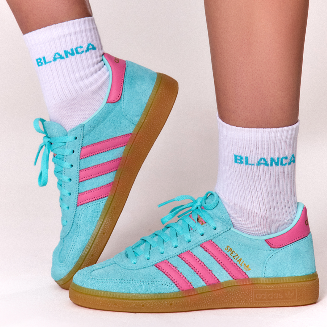 Blanca Kids Girls Blue Socks