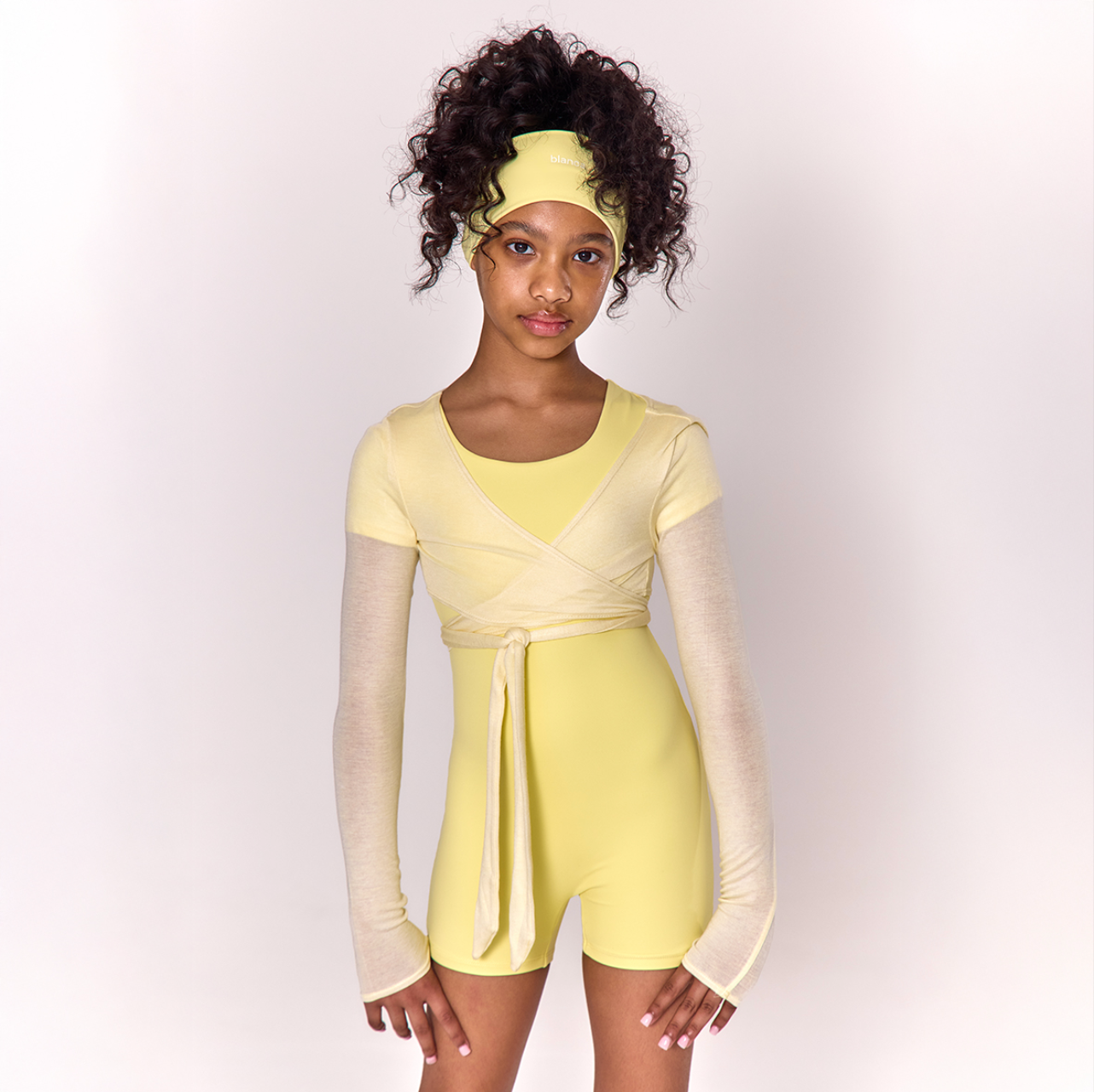 Blanca Kids Girls Lemon Unitard