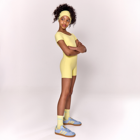 Blanca Kids Girls Lemon Unitard