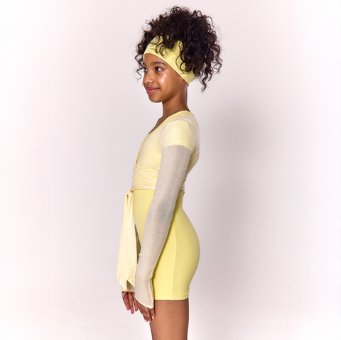 Blanca Kids Girls Lemon Unitard