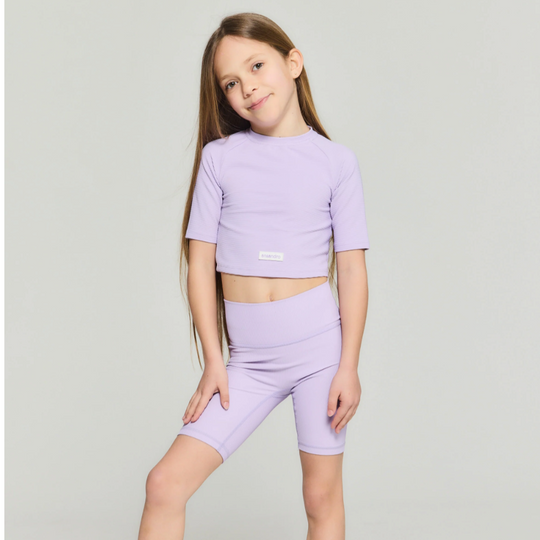 Girls Lilac Gym Sset