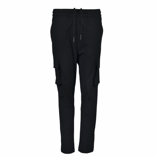 Boys Black Techniqual Cargo Pants