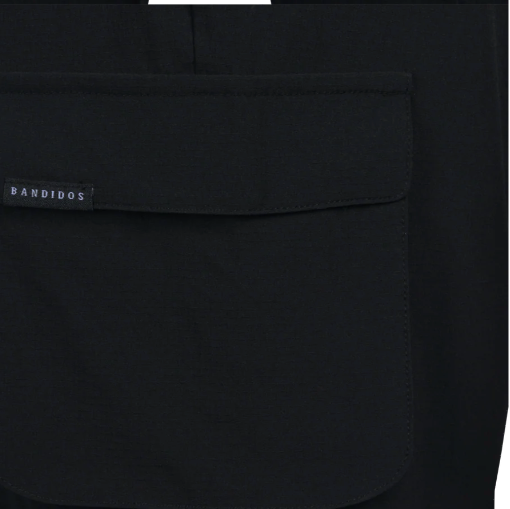 Moda Bandidos Boys Black Techniqual Cargo Pants