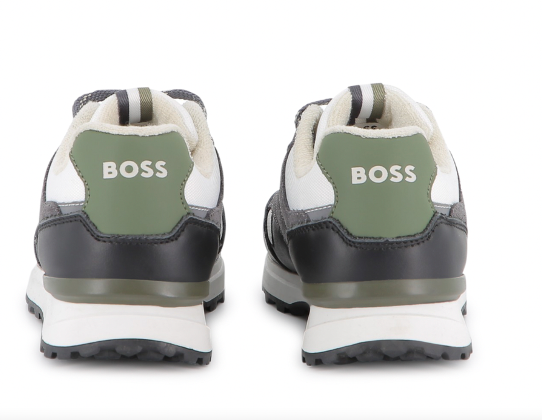 Boss Boys Khaki Trainers
